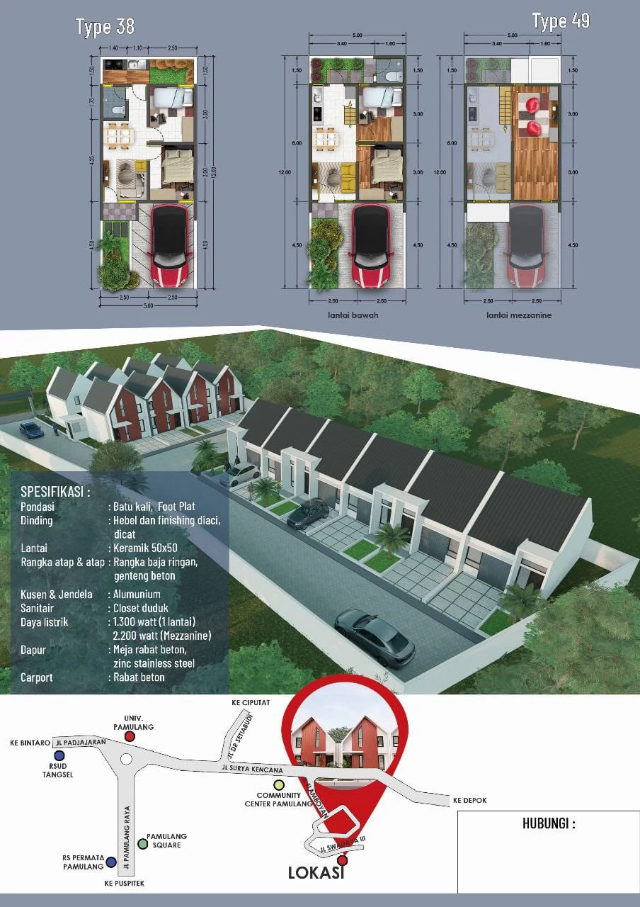 Beli Cluster Mewah Pamulang