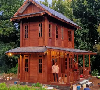 Kontraktor Rumah Kayu Dengan Sistem Rakitan Modular Di Kabupaten Sukabumi