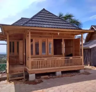Jasa Pembuatan Rumah Kayu Dengan Sistem Pasak Di Kota Bogor